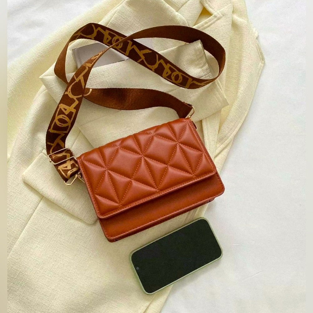 Camel Color Crossbody Bag NWOT